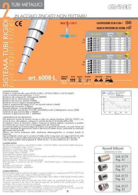 flexible conduit systems - Cosmec srl