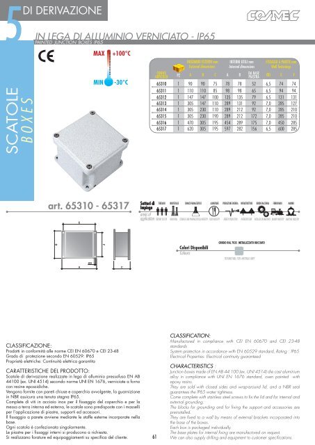 flexible conduit systems - Cosmec srl