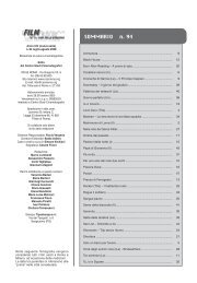 SOMMARIO n. 99 - Centro Studi Cinematografici