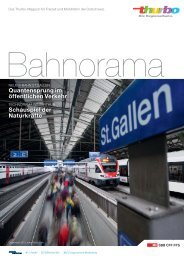 Bahnorama downloaden - Thurbo