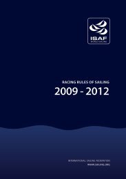 racing rules of sailing 2009 - 2012 - Benfleet Yacht Club