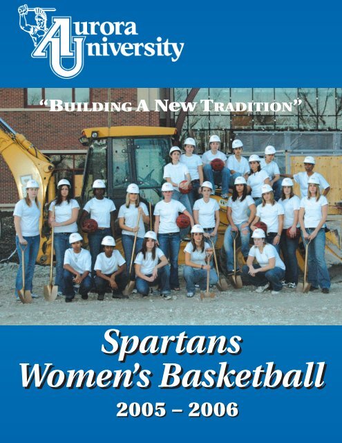 Spartans Women's Basketball Spartans - Aurora University