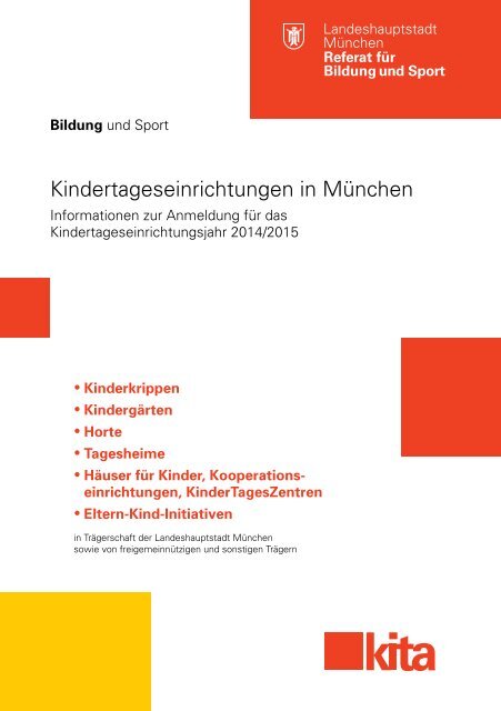 Informationen zur Anmeldung Kitas.pdf - München