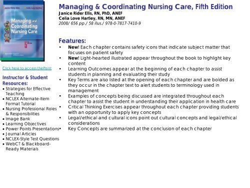 Nursing Issues & Trends/ Leadership