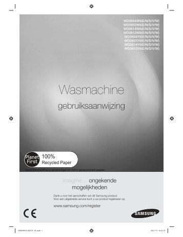 Samsung WD0804Y8E wasdroogcombinatie - Wehkamp.nl