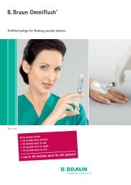 B. Braun Omniflush® - Risk Prevention in Infusion Therapy
