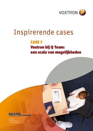 Inspirerende cases - Voxtron