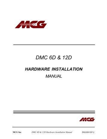 DMC6D-DMC12D-installation-manual.pdf - Servo2Go