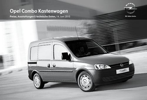 Opel Combo Kastenwagen - Opel-Infos.de