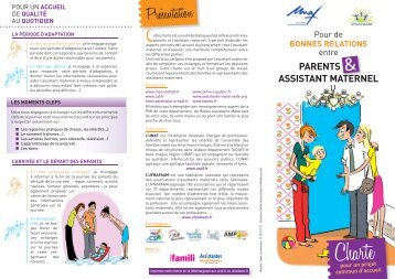 Charte UNAF 'Parents et Assistant Maternel' - CSF