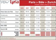 Paris > BÃ¢le > Zurich - TGV Lyria