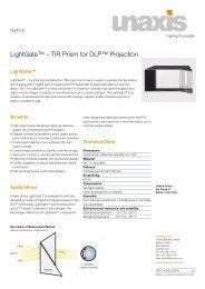 LightGateâ¢ â TIR Prism for DLPâ¢ Projection - Loreti.it