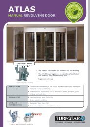 atlas manual revolving door