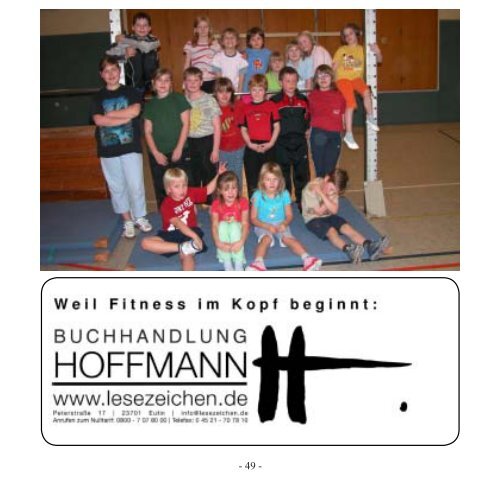 Heft 49 - Bosauer Sportverein von 1946