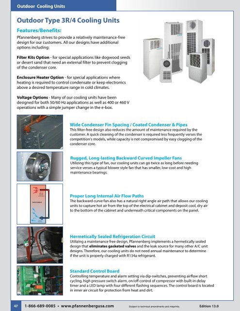 outdoor cooling options