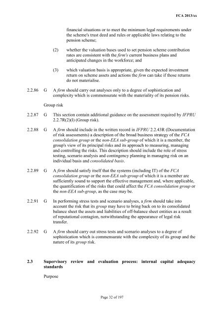 CP13/6 - CRD IV for Investment Firms - Financial Conduct Authority