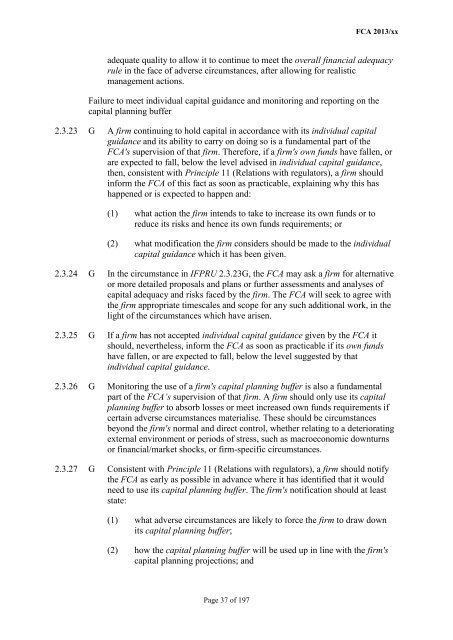 CP13/6 - CRD IV for Investment Firms - Financial Conduct Authority