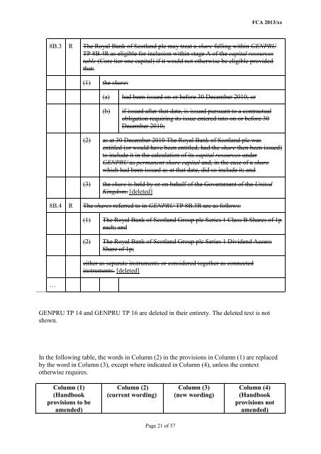 CP13/6 - CRD IV for Investment Firms - Financial Conduct Authority