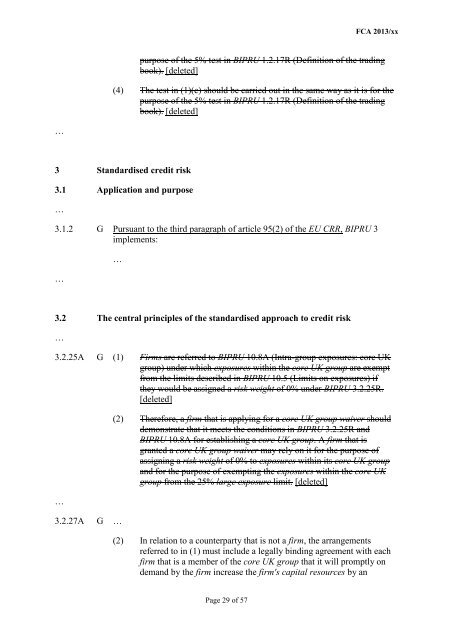 CP13/6 - CRD IV for Investment Firms - Financial Conduct Authority