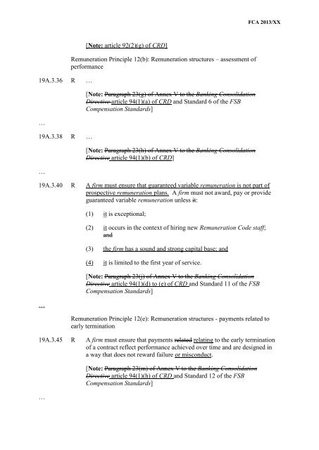 CP13/6 - CRD IV for Investment Firms - Financial Conduct Authority