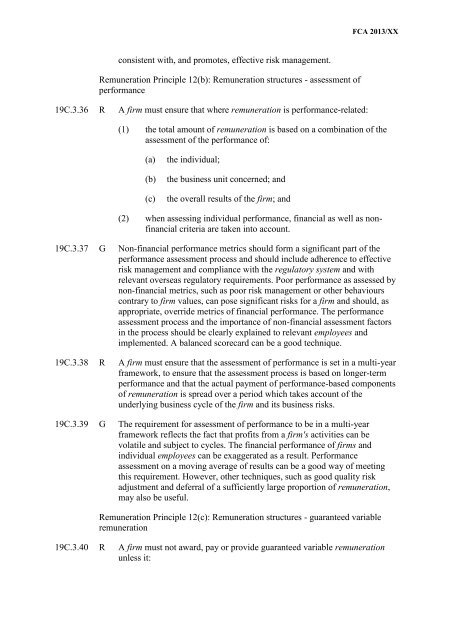 CP13/6 - CRD IV for Investment Firms - Financial Conduct Authority