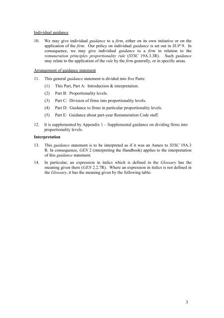 CP13/6 - CRD IV for Investment Firms - Financial Conduct Authority