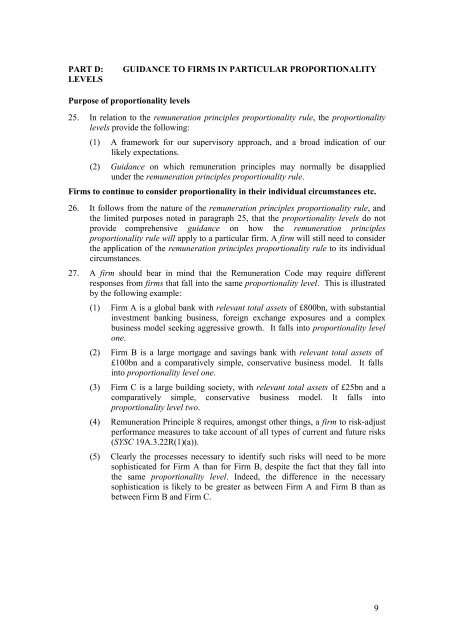 CP13/6 - CRD IV for Investment Firms - Financial Conduct Authority