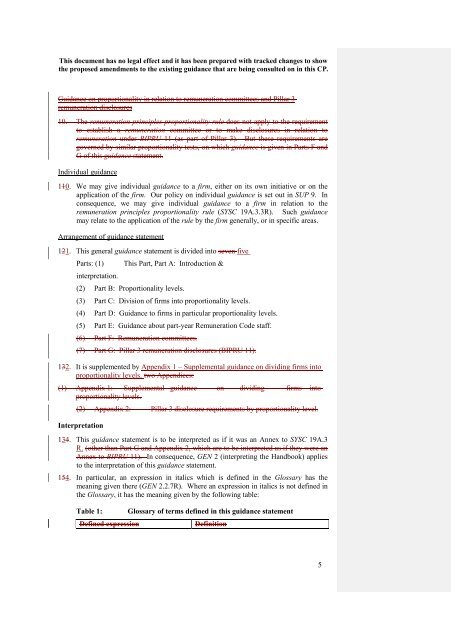 CP13/6 - CRD IV for Investment Firms - Financial Conduct Authority