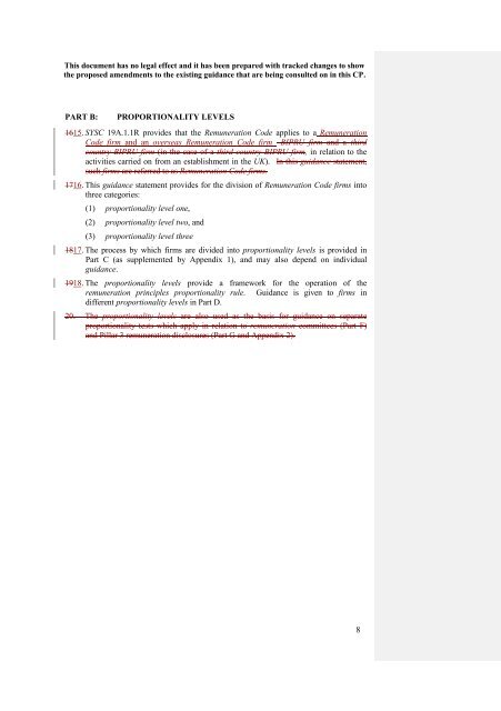 CP13/6 - CRD IV for Investment Firms - Financial Conduct Authority