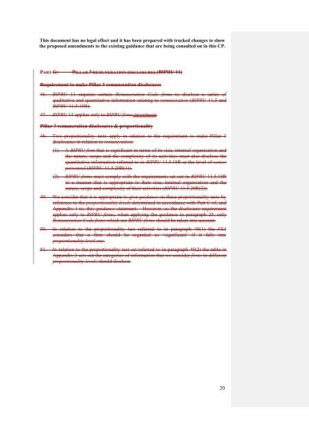 CP13/6 - CRD IV for Investment Firms - Financial Conduct Authority