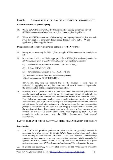 CP13/6 - CRD IV for Investment Firms - Financial Conduct Authority