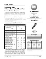 C106 Series Sensitive Gate Silicon Controlled ... - Profesor Molina