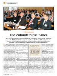 Die Zukunft rückt näher - CDH