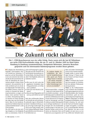 Die Zukunft rückt näher - CDH