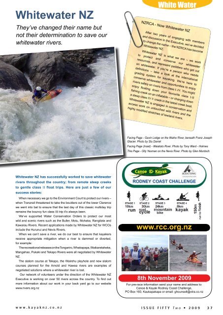 Wasps, Wakas & Wallabies Nepal Update Getting ... - Canoe & Kayak