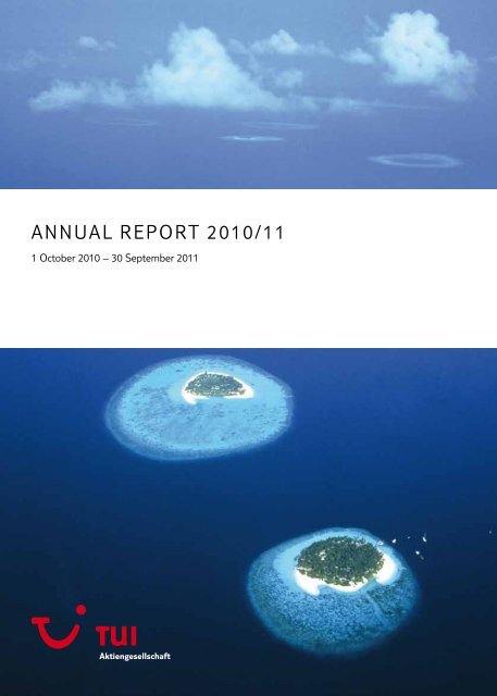 TUI Annual Report 2010/11 - TUI AG Annual Report 2010/2011