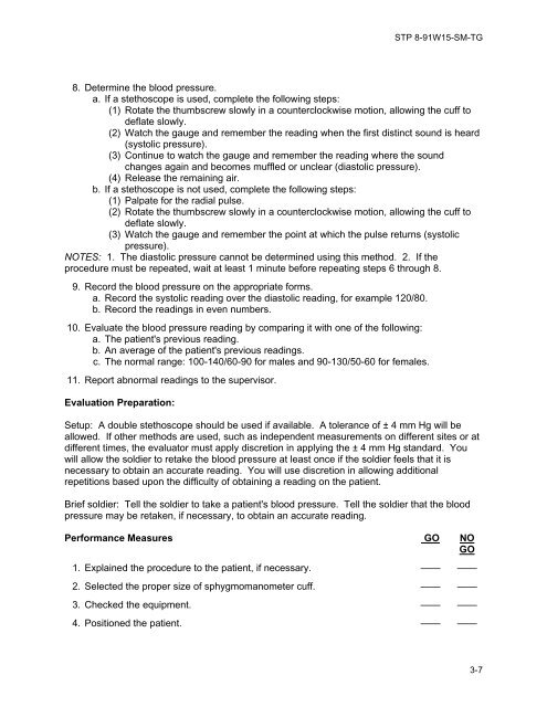 SOLDIER'S MANUAL AND TRAINER'S GUIDE - Fort Drum