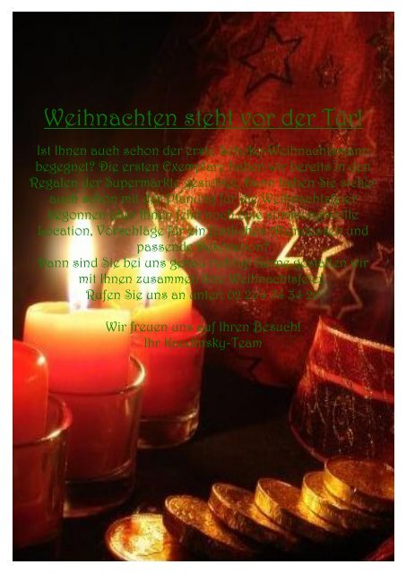 Weihnachten steht vor der Tür! - Kandinsky
