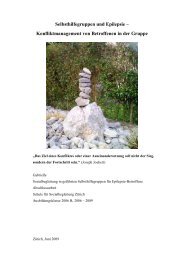 Selbsthilfegruppen und Epilepsie - Diskussionszentrum