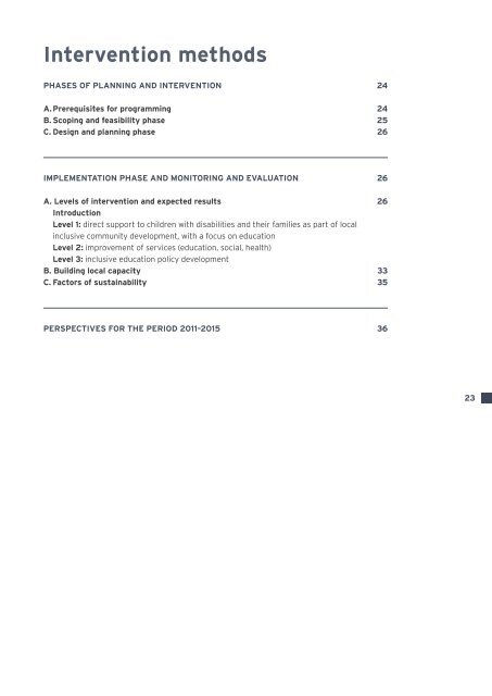 Inclusive Education : Policy paper - Hiproweb.org