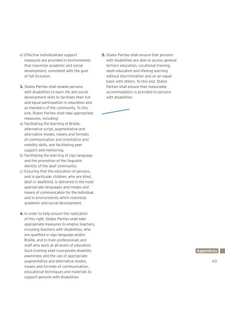 Inclusive Education : Policy paper - Hiproweb.org