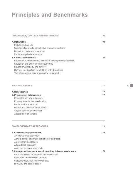 Inclusive Education : Policy paper - Hiproweb.org