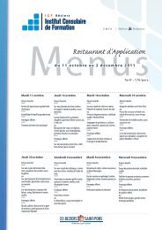 Restaurant d'Application - (CCI) Béziers