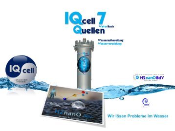 IQcell Technologie löst Wasserprobleme