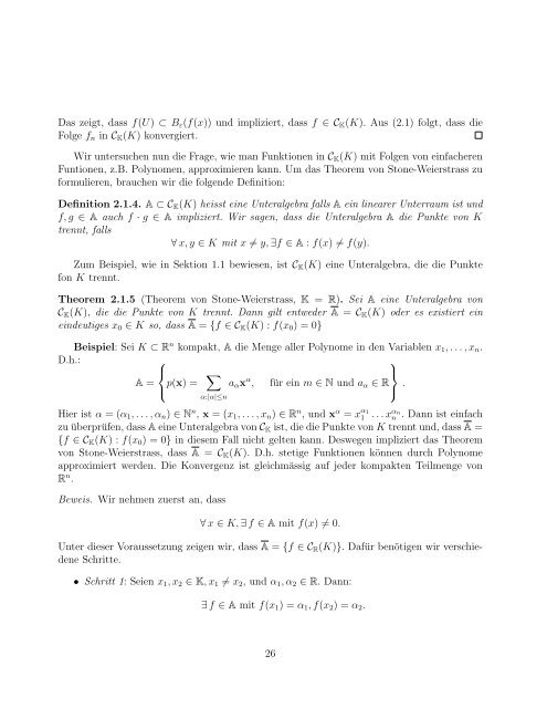 V2B3 Partielle Differentialgleichungen und Funktionalanalysis