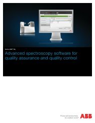 Horizon MB QA Software Brochure - CEM Specialties Inc.