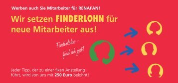 Werben Sie Mitarbeiter - Renafan