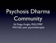 Psychosis Dharma Community