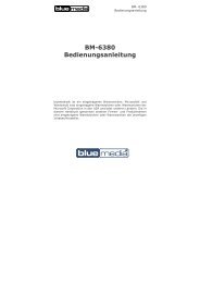 BM-6380 Bedienungsanleitung - Bluemedia