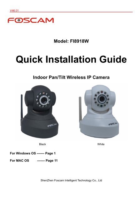 FI8918W Quick Installation Guide